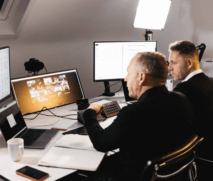 Wöchentliche Live-Calls — jeden Mittwoch